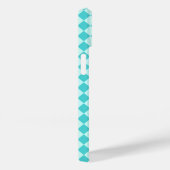 Blue Combination Diamond Pattern van Shirley Taylo Case-Mate iPhone Case (Achterkant / Rechts)