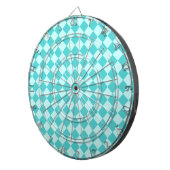 Blue Combination Diamond Pattern van Shirley Taylo Dartbord (Voorkant Rechts)