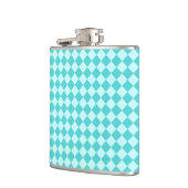 Blue Combination Diamond Pattern van Shirley Taylo Heupfles (Links)