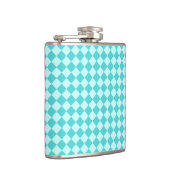 Blue Combination Diamond Pattern van Shirley Taylo Heupfles (Rechts)