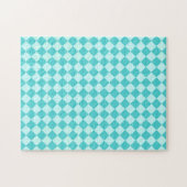Blue Combination Diamond Pattern van Shirley Taylo Legpuzzel (Horizontaal)