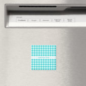 Blue Combination Diamond Pattern van Shirley Taylo Magneet (Insitu (Vaatwasser))