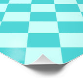 Blue Combination Diamond Pattern van Shirley Taylo Poster (Hoek)
