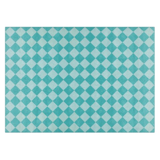 Blue Combination Diamond Pattern van Shirley Taylo Snijplank (Voorkant)