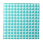 Blue Combination Diamond Pattern van Shirley Taylo Tegeltje (Voorkant)