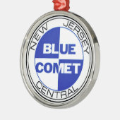 Blue Comet Drumhead Ornament (Links)