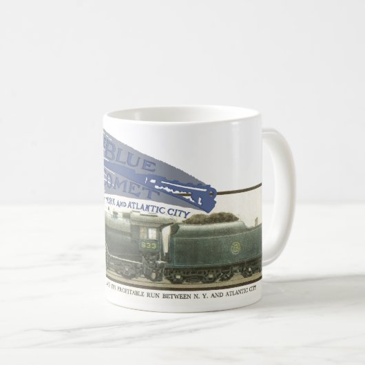 Blue Comet Mok 2 (Voorkant rechts)