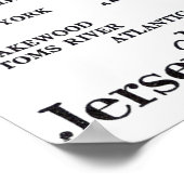 Blue Comet Train - Poster voor luxe touringcars (Hoek)