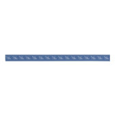 Blue Company Branded, Logo Promotiegeschenk Grosgrain Lint (Voorkant)