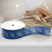 Blue Company Branded, Logo Promotiegeschenk Grosgrain Lint