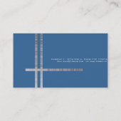 blue concrete BC Visitekaartje (Achterkant)