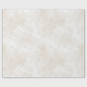 Blue Confetti Christmas Cadeaupapier (Vlak)