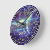 Blue Constellation Ronde Klok (Hoek)