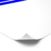 Blue Cool-klasse Poster (Hoek)