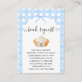 Blue Coquette Pumpkin Pie Book Request Informatiekaartje (Voorkant)