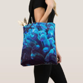 Blue coral tote bag (Dichtbij)
