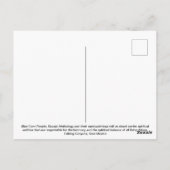 Blue Corn Briefkaart (Achterkant)