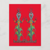 Blue Corn Briefkaart (Voorkant)