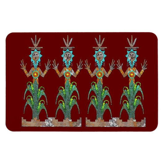 Blue Corn Magneet (Horizontaal)