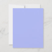 Blue Cornflower Bachelors Button Note Card Set Notitiekaartje (Achterkant)