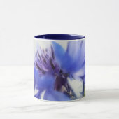 Blue Cornflower Flower Art Mok Cup (Midden)