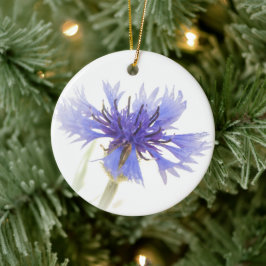 Blue Cornflower Foto - Keramisch Ornament