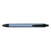 Blue Corporate Company Logo Branded Ink Pen (Achterkant)