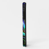 Blue Cosmic Swirl Phone Case (Achterkant/links)