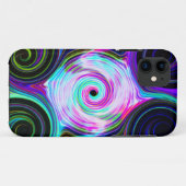 Blue Cosmic Swirl Phone Case (Achterkant (horizontaal))