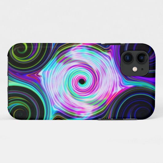 Blue Cosmic Swirl Phone Case (Achterkant (horizontaal))