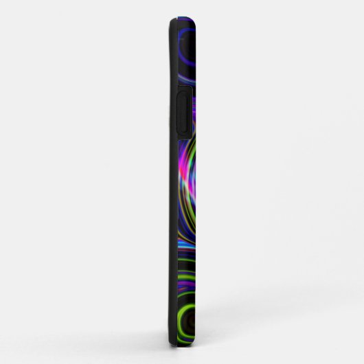 Blue Cosmic Swirl Phone Case (Achterkant/rechts)