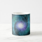 Blue Cosmic Twirl Koffiemok (Center)