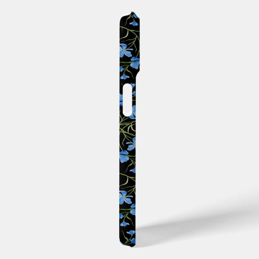 Blue Cosmos Flowers Case-Mate iPhone Case (Achterkant / Rechts)