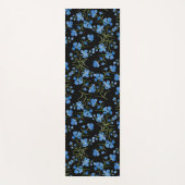 Blue Cosmos Flowers Yogamat (Voorkant)