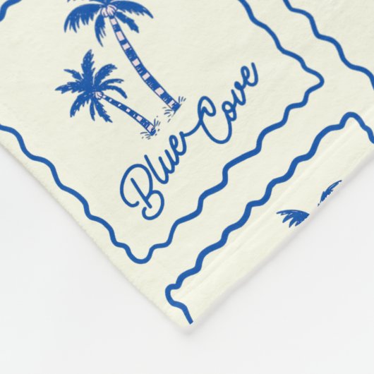 Blue Cove Fleece Deken (Hoek)