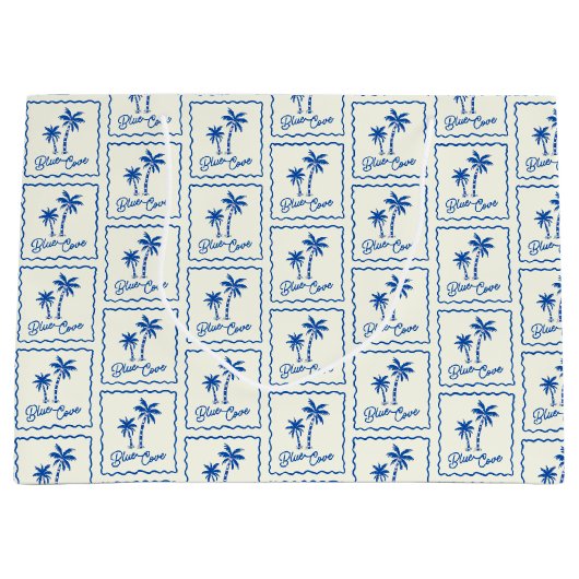 Blue Cove Groot Cadeauzakje (Voorkant)