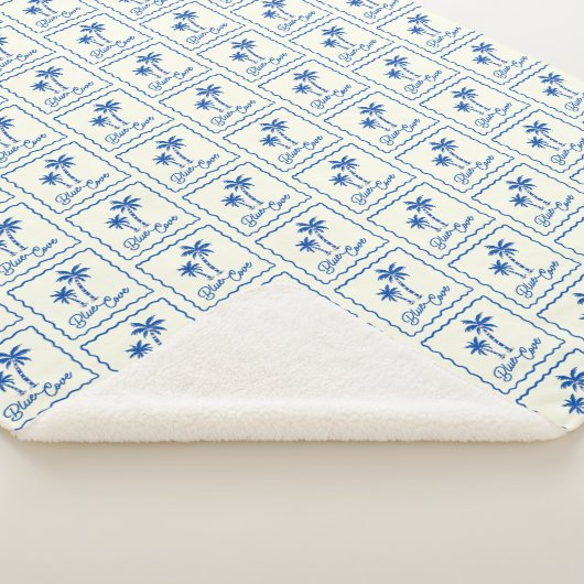 Blue Cove Sherpa Deken (3/4)