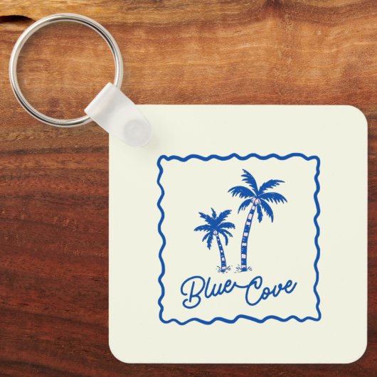 Blue Cove Sleutelhanger (Voorkant)