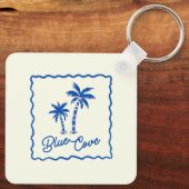 Blue Cove Sleutelhanger (Achterkant)