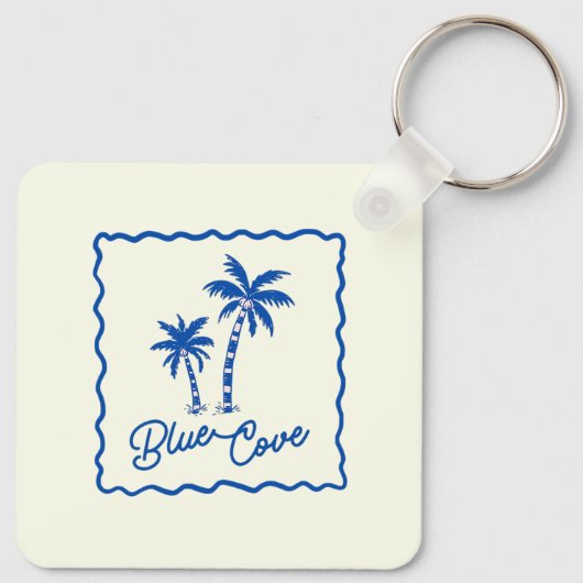 Blue Cove Sleutelhanger (Achterkant)