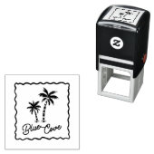 Blue Cove Zelfinktende Stempel (In situ)