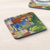 Blue Cow, 1914 (tempera op papier) Bier Onderzetter (Linkerzijde)