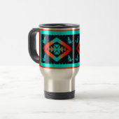 Blue Coyote Travel Mug Reisbeker (Voorkant links)