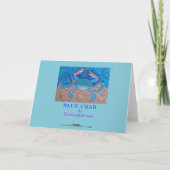 BLUE CRAB BEDANKKAART (Achterkant)