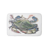Blue Crab Custom Small Bath Mat (Voorkant)