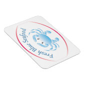 Blue Crab Fridge Magnet Magneet (Rechterzijde)