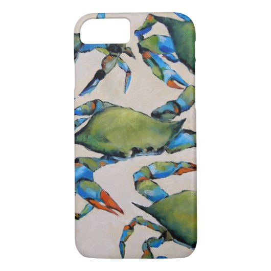 Blue Crab iPhone 7 hoesje (Achterkant)