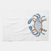 Blue Crab Kitchen Towel Theedoek (Horizontaal)