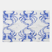 Blue Crab Kitchen Towel Theedoek (Horizontaal)