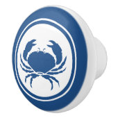 Blue Crab Marine Creatkeramische knop (Rechts)